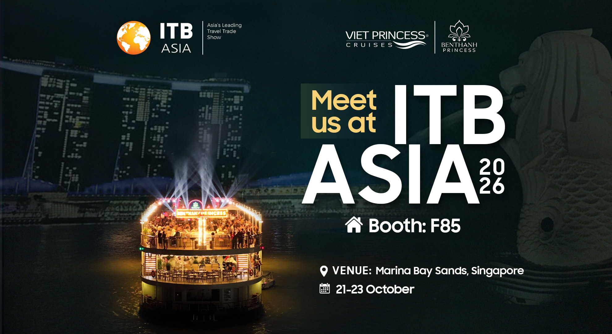 Viet Princess Cruise | Proud To Be Part Of ITB Asia 2026